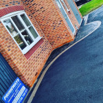 Primeways Home Improvements tarmac around curved blockwork